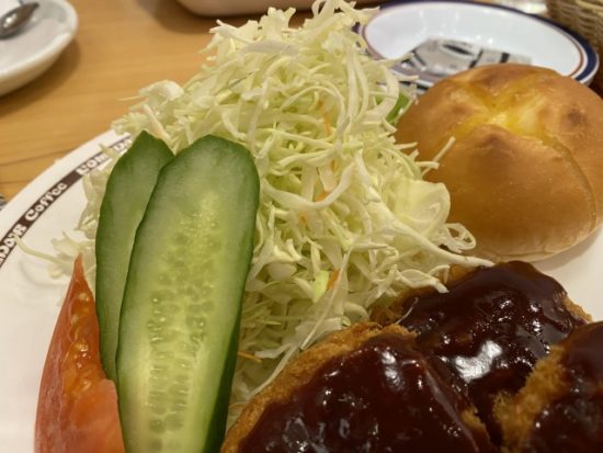 コメダヒレカツプレート