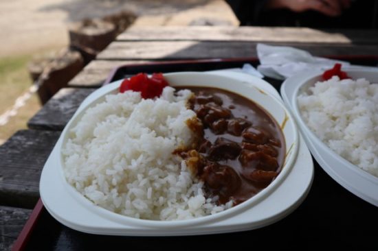 霞ヶ浦総合公園の牛すじカレー