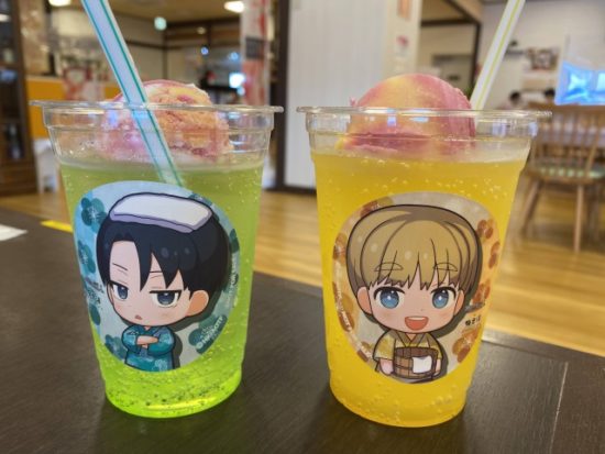 極楽湯進撃の巨人