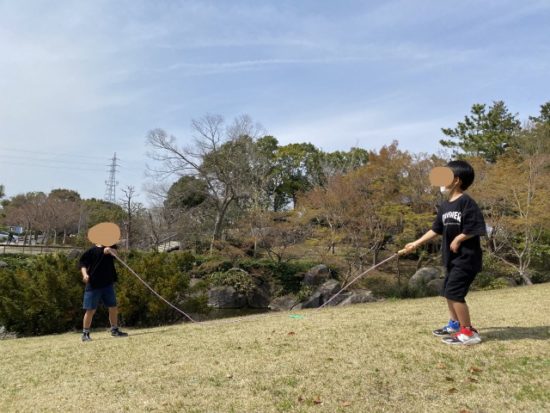 霞ヶ浦総合公園の子供たち