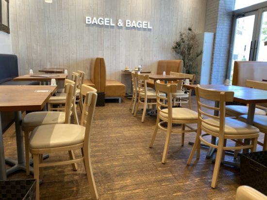 BAGELのランチ