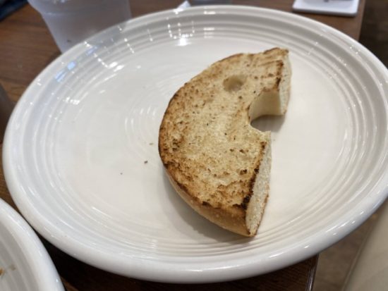 BAGELのランチ