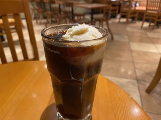 アイスコーヒーフロート