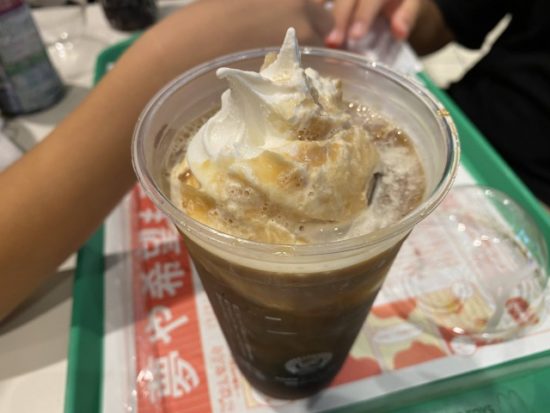 マクドナルドのフロート