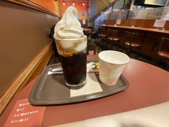 コーヒーフロートの画像