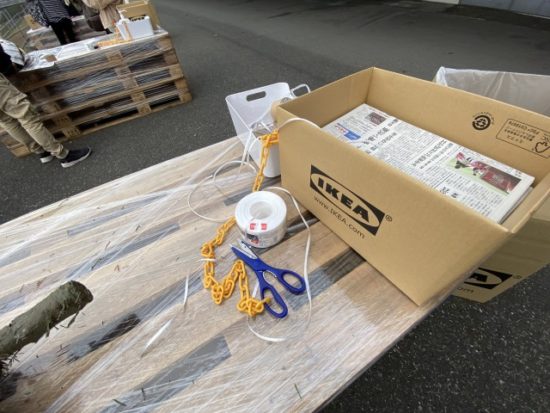 IKEA本物のモミの木