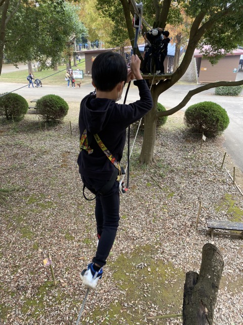 イバライドのアスレチック子供たち