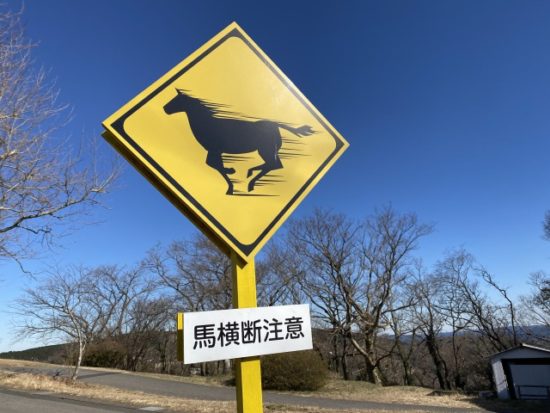 マザー牧場の看板