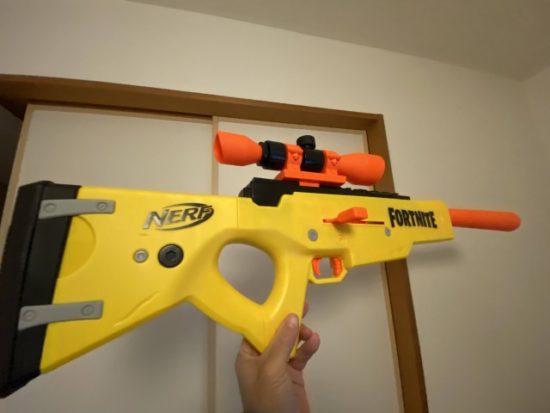 フォートナイトのナーフ銃