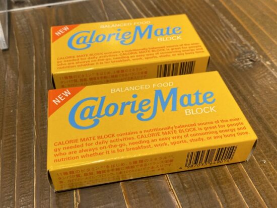 カロリーメイトのバニラ味