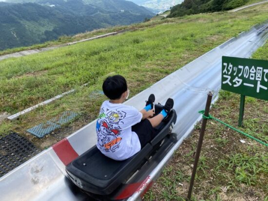 湯沢高原の子供