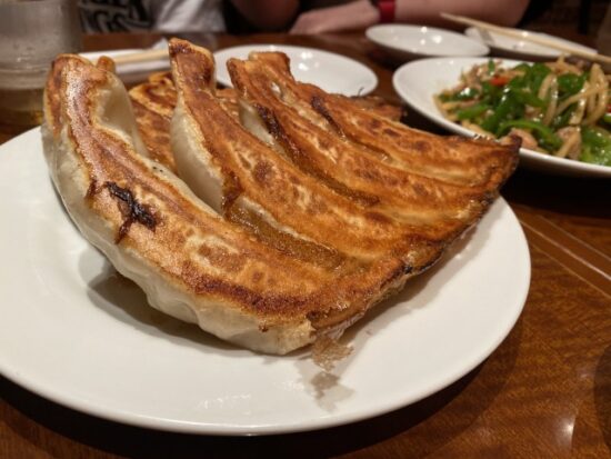 天龍の餃子