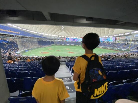 東京ドームの子供たち