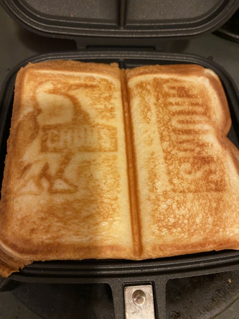 チャムスホットサンドウィッチクッカー