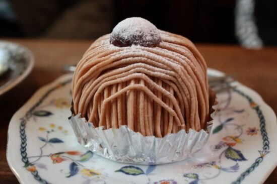 カフェ達磨堂モンブラン