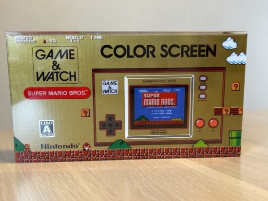 ゲーム&ウオッチ スーパーマリオブラザーズ