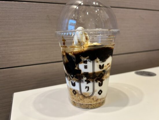 コーヒーゼリーパフェ