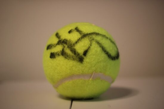 伊達公子のサインボール