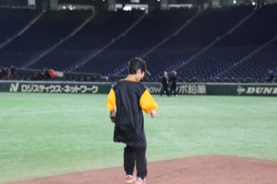 野球教室の次男