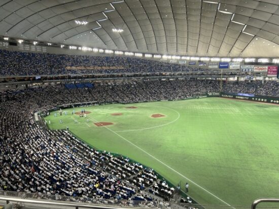 東京ドーム野球観戦